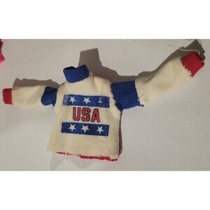 Vintage Barbie Clone USA Olympics Sweatshirt 1990s Red White and Blue